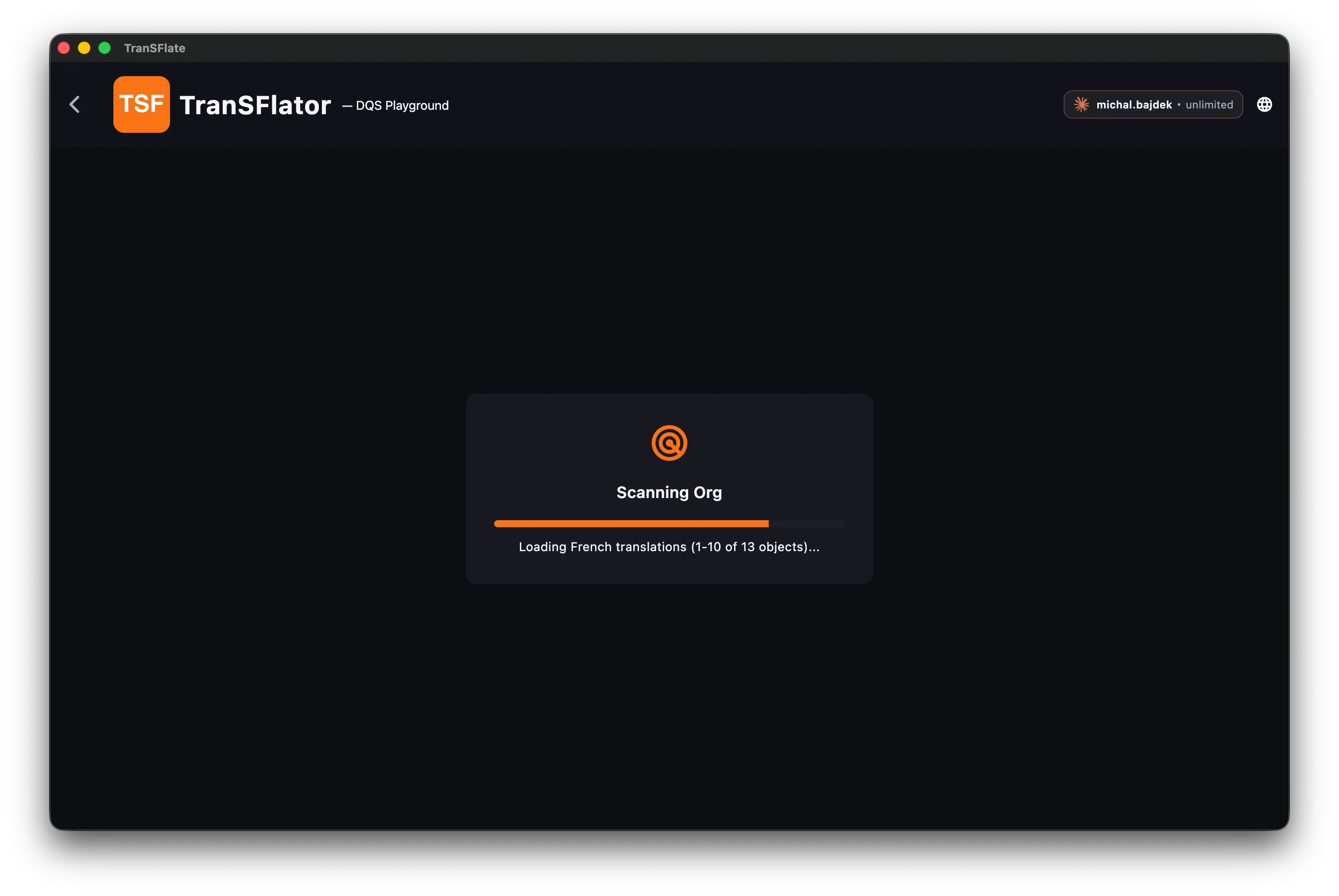 Scanning Salesforce org for translatable entries